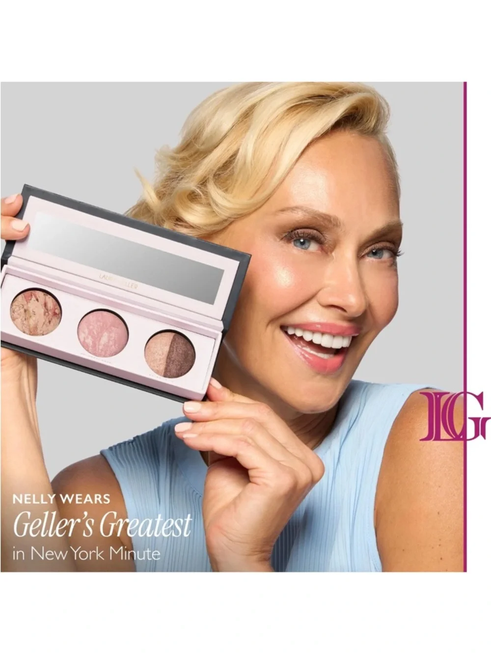 Laura Geller Geller's Greatest New York Minute Baked Face & Eye Palette NIB